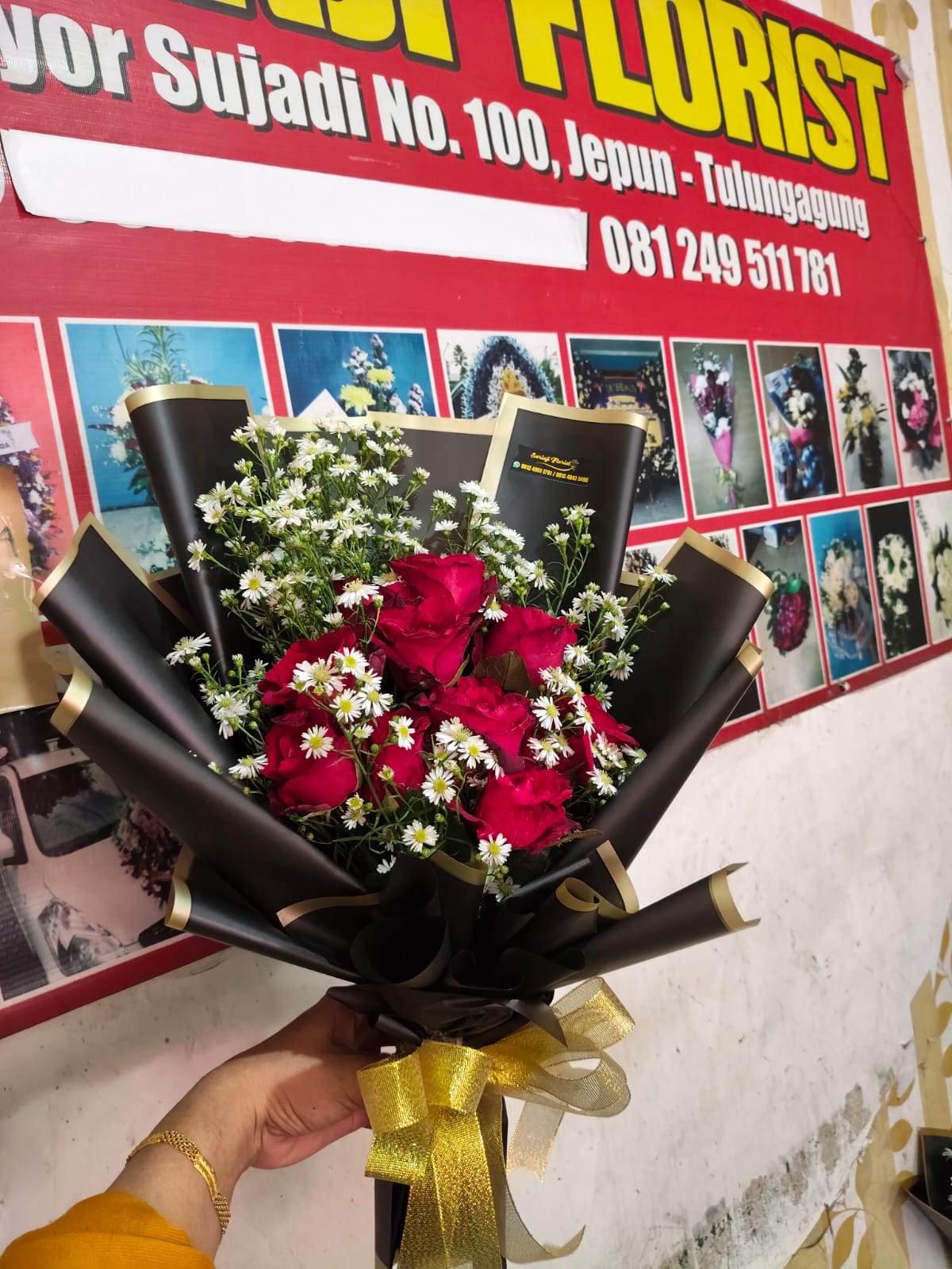 Buket Bunga Segar